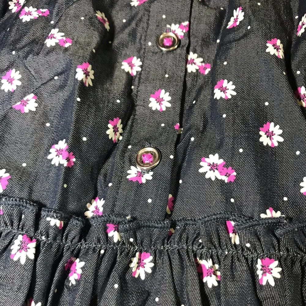 Retro Carter’s 5T Floral Girls Dress Deadstock Vintage Flowers NWT NEW